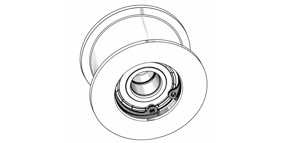 heavy-duty-pulley-Idler pulley-EP- Flanged Idler Pulley RABS series-draft